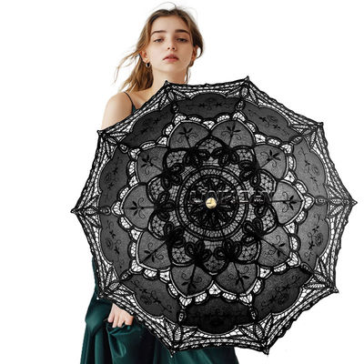 Professional personalised lace umbrella for women for promotional wedding party supplies