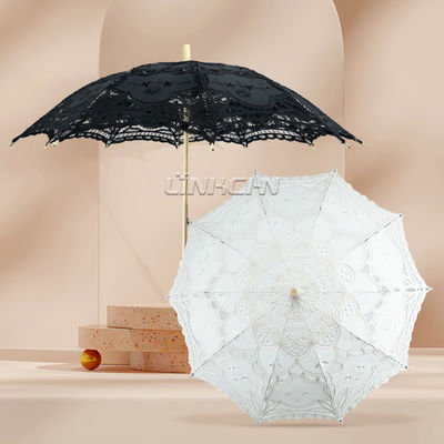 Professional personalised lace umbrella for women for promotional wedding party supplies