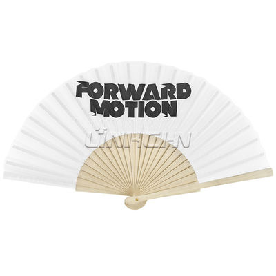 Customized 23 cm Wooden Hand Fan with Spanish Printed Model Pattern Colourful Painted Wedding Favors Bulk Abanico De Mano