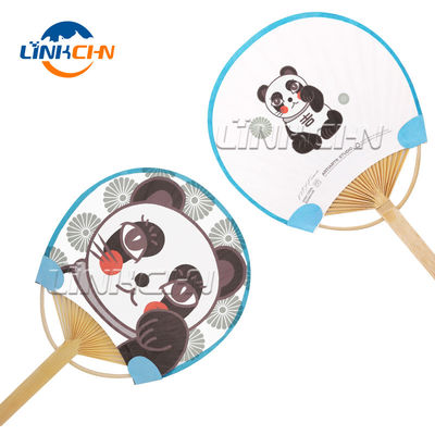 Customized Paper Paddle Handheld Decorative Fans
