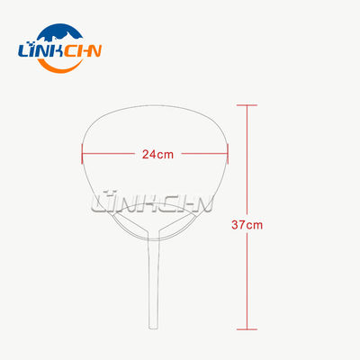 Custom Paper Paddle Hand Fan with Both Side Printing