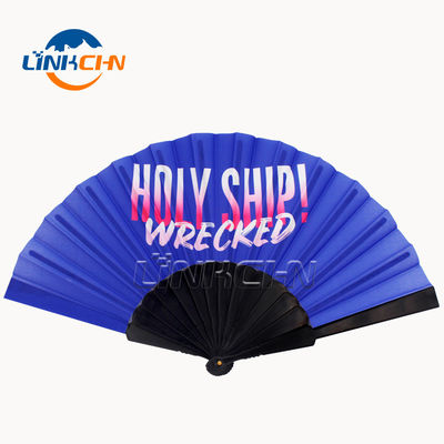 Personalized Pvc Custom Plastic Sublimation Folding Fan