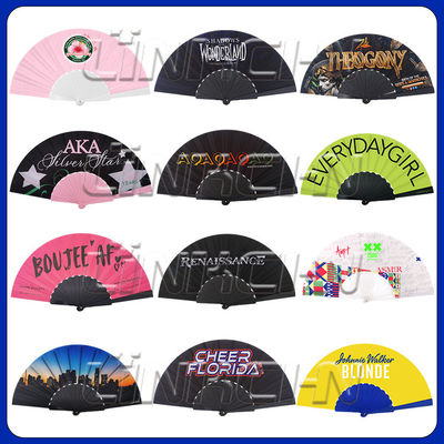 High Quality Custom Plastic Hand Fan for Promotion